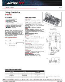 TimeDelayRelays_Delay-On-Make-Z1-Series